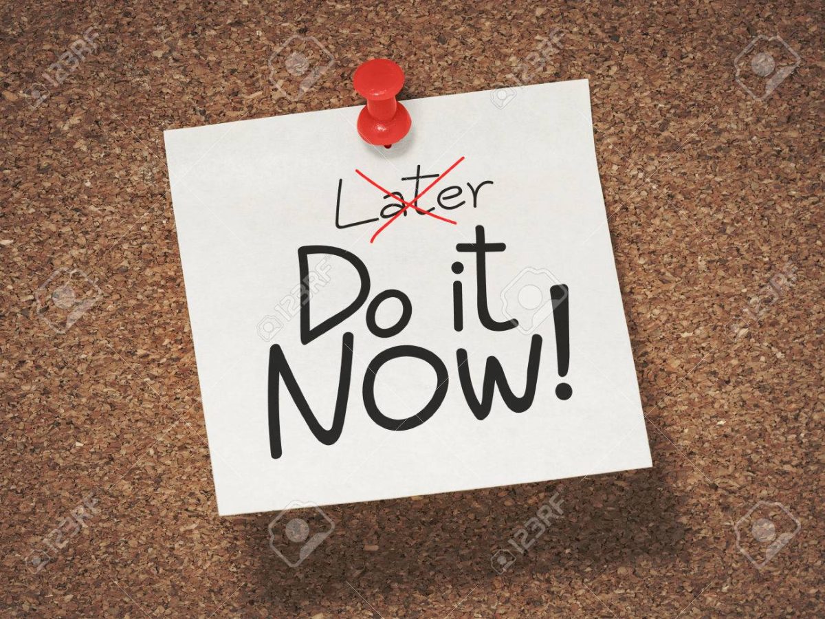Procrastination can lead to guilt and regret.