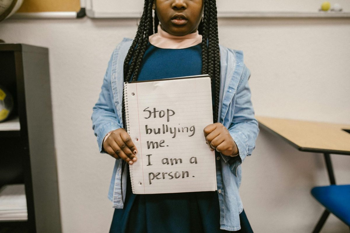 Bullying hurts others. 