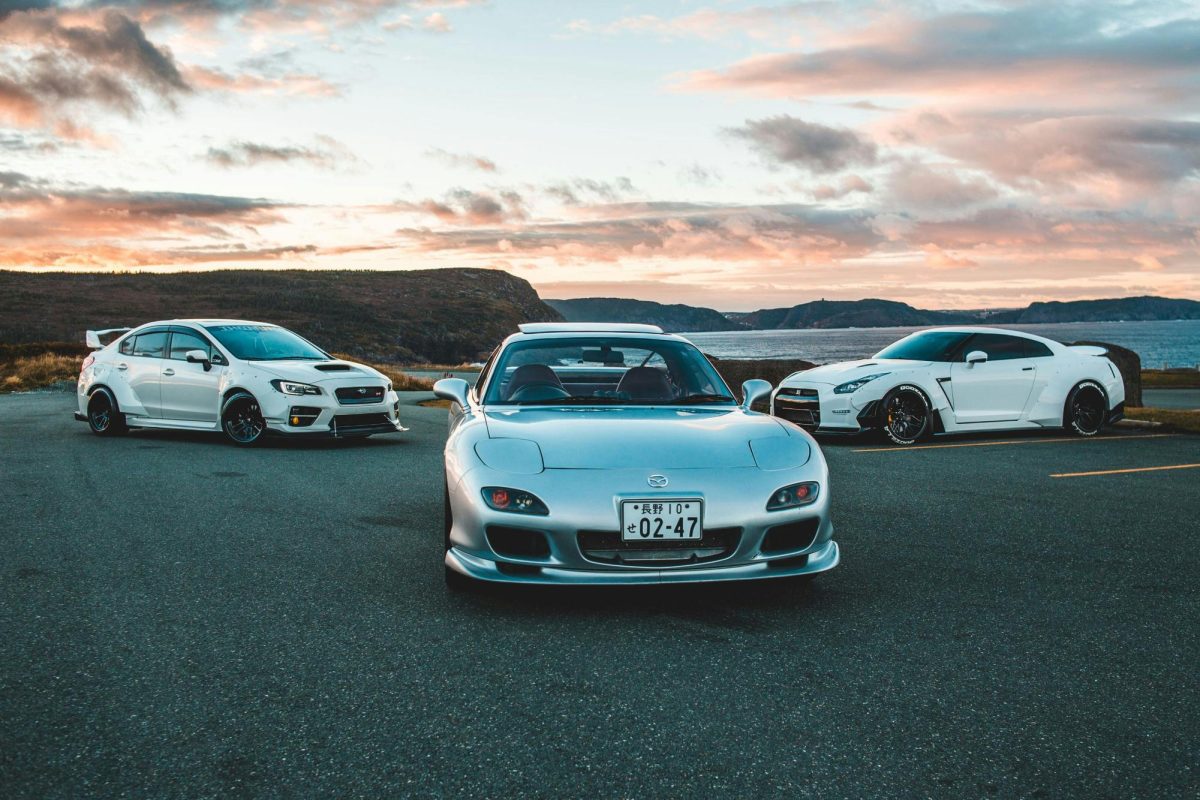 Different varieties of cars