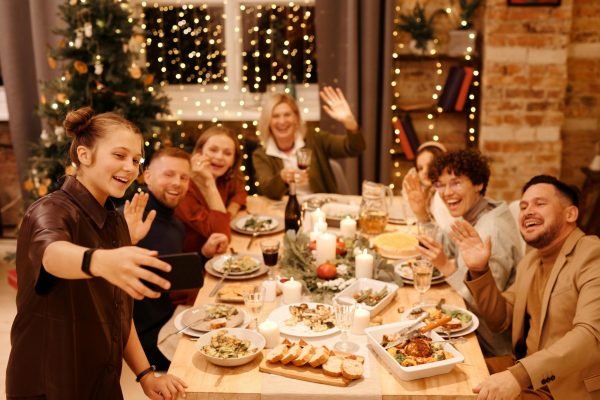 Families gather from all over to celebrate