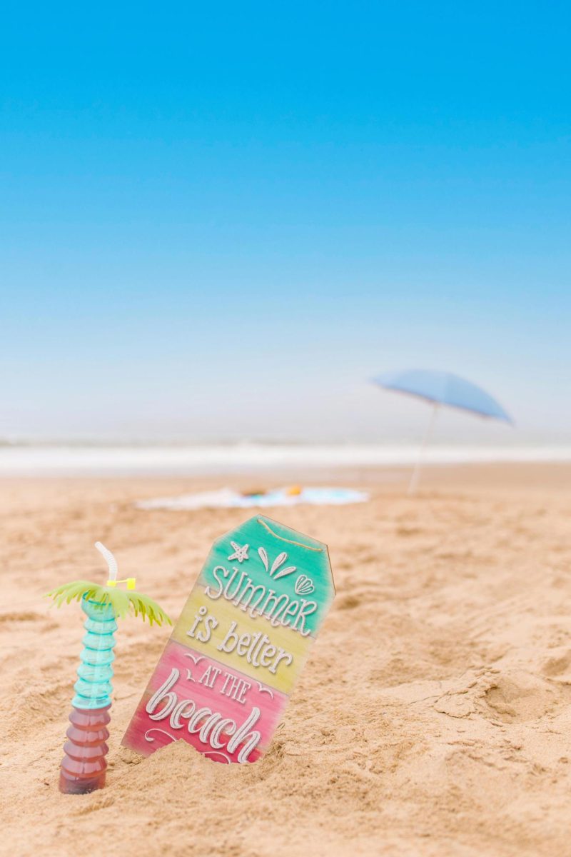 Summer is better at the beach.